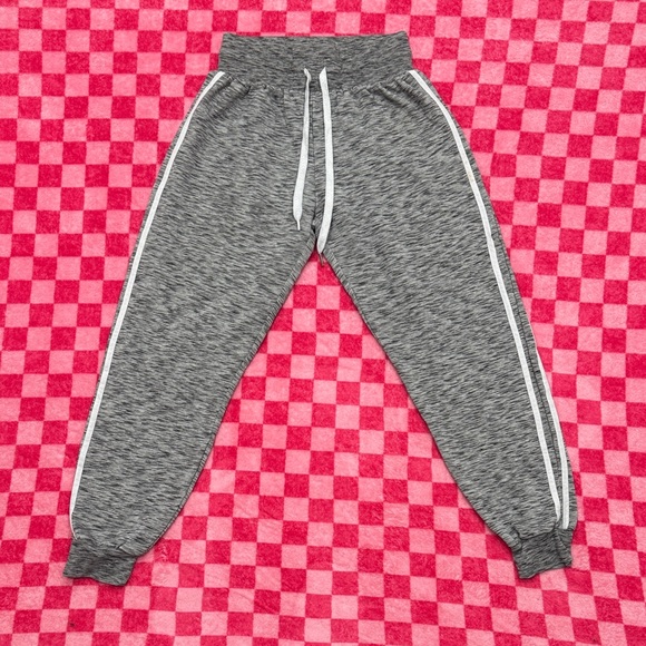 Rue21 Pants - Rue21 Gray Sweatpants with White Accents